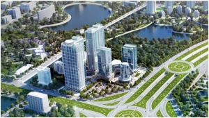  Eurowindow cung cấp hệ thống cửa và vách nhôm kính lớn cho dự án Thang Long Number One