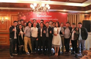  Phòng Kinh doanh Nước Ngoài Eurowindow đạt 156% kế hoạch năm 2018