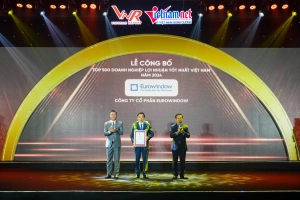  Eurowindow vững vàng vị trí Top 500 doanh nghiệp lợi nhuận tốt nhất Việt Nam