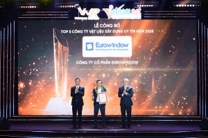  Eurowindow giữ vững danh hiệu Top 5 công ty VLXD uy tín