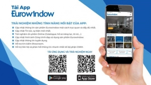 App Eurowindow chính thức ra mắt: Tải app miễn phí - Trải nghiệm miễn chê