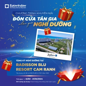  EUROWINDOW KHUYẾN MÃI NHÂN DỊP VIETBUILD: “ĐÓN CỬA TÂN GIA – NHẬN QUÀ NGHỈ DƯỠNG”