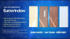  2 loại cửa nhựa giả gỗ có thể thay thế cửa gỗ tự nhiên