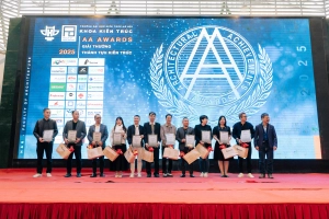  Eurowindow đồng hành cùng giải thưởng thành tựu kiến trúc - AA Awards năm 2025