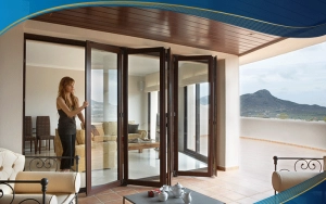  10 mẫu cửa đi xếp trượt 5 cánh cho biệt thự, nhà hàng, văn phòng