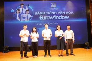  BÙNG NỔ CUỘC THI “HÀNH TRÌNH VĂN HÓA EUROWINDOW” NHÂN KỶ NIỆM 23 NĂM THÀNH LẬP CÔNG TY