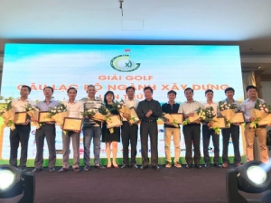  Eurowindow Holding tài trợ giải thưởng 1,5 tỷ đồng cho giải golf CLB ngành Xây dựng lần thứ 6