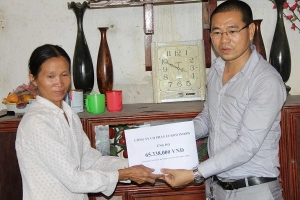 Eurowindow chung tay giúp đỡ gia đình anh Phạm Văn Đông