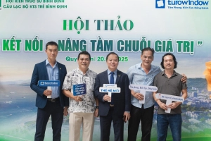  Eurowindow Miền Trung phối hợp cùng Hội KTS Bình Định tổ chức hội thảo chuyên đề “Kết nối và nâng tầm chuỗi giá trị”