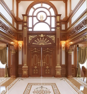  Top 10 mẫu cửa gỗ phòng khách đẹp, sang trọng nhất hiện nay