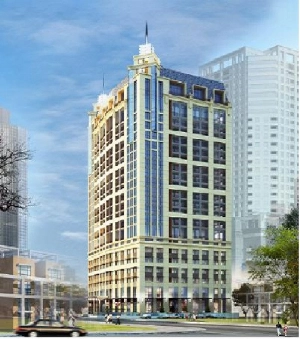  Eurowindow trúng thầu thi công vách nhôm kính lớn cho tòa nhà Hoàng Thành Tower