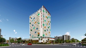  Eurowindow thi công 4.415m2 hệ thống cửa nhôm, vách kính mặt ngoài khách sạn 5 sao Công đoàn Thanh Hóa