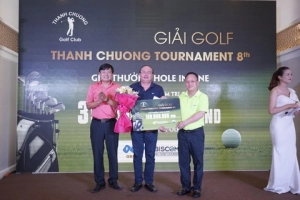  Eurowindow tài trợ giải Golf Thanh Chương mở rộng 2018