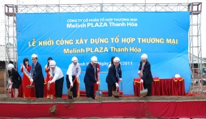  Khởi công dự án Tổ hợp thương mại Melinh PLAZA Thanh Hóa