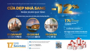  Thể lệ chương trình Khuyến mãi nhân kỷ niệm 17 năm thành lập Công ty Cổ phần Eurowindow