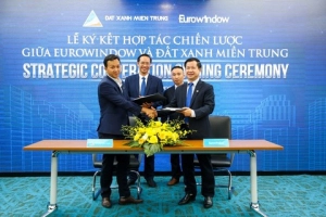  Eurowindow ký kết hợp tác chiến lược với Chủ đầu tư Đất Xanh Miền Trung tại các dự án lớn