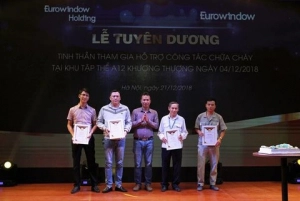  Eurowindow, Eurowindow Holding tổ chức Lễ tuyên dương, khen thưởng Người tốt - Việc tốt