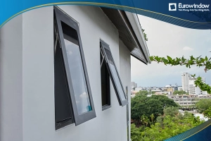 Top 8 Mẫu cửa nhựa lõi thép màu đen đẹp kèm giá 2024 (cửa đi, cửa sổ)