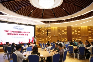  CBNV Tòa nhà Eurowindow Office Building thực tập PCCC cứu nạn cứu hộ