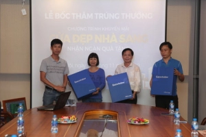  Chương trình bốc thăm và trao thưởng chương trình khuyến mãi: “Cửa đẹp nhà sang – Nhận ngàn quà tặng”