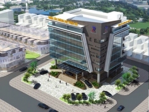 Cửa và vách kính Eurowindow tôn lên vẻ sang trọng cho Trung tâm thương mại Thắng Lợi (Hà Nam)