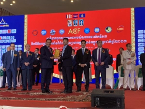  EUROWINDOW THAM DỰ TRIỂN LÃM CÔNG NGHIỆP XÂY DỰNG QUỐC TẾ CAMPUCHIA 2023