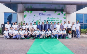  RA QUÂN HƯỞNG ỨNG LỄ TRỒNG CÂY 2023 – GREEN UP EUROWINDOW