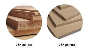  Nên chọn cửa gỗ HDF hay MDF cho các công trình hiện đại