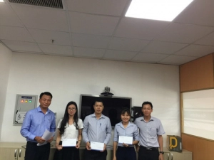  Chương trình bốc thăm trúng thưởng NVKD tuần 9, 10