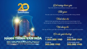  Phát động cuộc thi tìm hiểu về hành trình 20 năm xây dựng, phát triển văn hóa Eurowindow