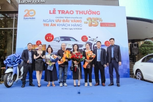  Eurowindow trao thưởng ô tô Mercedes trị giá gần 2 tỷ đồng cho khách hàng