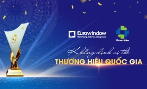  Eurowindow 14 năm liên tiếp được vinh danh "Thương hiệu Quốc gia”