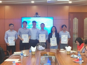  Bốc thăm và trao thưởng NVKD tuần 2 chương trình khuyến khích kinh doanh nhân dịp Vietbuild 2018