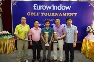  Eurowindow tổ chức giải “Eurowindow Golf Tournament” tại Myanmar