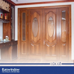  Tại sao nhiều công trình nhà riêng lựa chọn cửa gỗ Eurowindow?