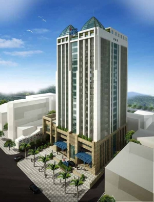  Eurowindow cung cấp hệ thống vách nhôm kính lớn cho dự án Trụ sở ngân hàng Quân đội