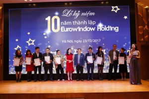  Kỷ niệm thành lập Eurowindow Holding – 10 năm Phát triển bền vững