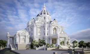  Dinh thự lâu đài nguy nga, lộng lẫy cùng cửa nhôm có cầu cách nhiệt Eurowindow