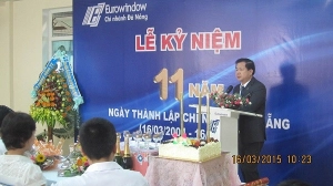 Eurowindow chi nhánh Đà Nẵng kỷ niệm 11 năm thành lập