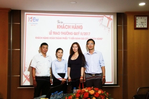  Eurowindow tổ chức chương trình bốc thăm cho khách hàng hoàn thành phiếu ý kiến đánh giá quý II/2017