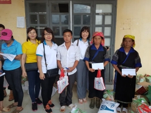  Eurowindow ủng hộ đồng bào lũ lụt huyện Mù Căng Chải