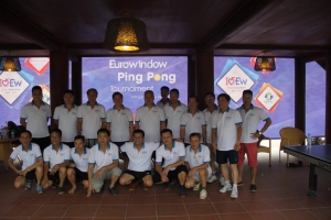  Giải bóng bàn Eurowindow nhân dịp kỷ niệm 15 năm thành lập công ty