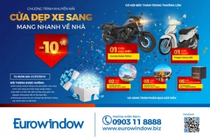  Eurowindow – Bùng nổ sản phẩm mới với nhiều ưu đãi “khủng” tại Vietbuild Hồ Chí Minh