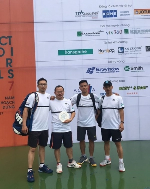  Eurowindow tài trợ giải tennis “Architect Hanoi Tour Finals 2017”