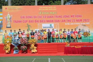  Eurowindow Holding đồng hành cùng Giải bóng đá Cúp Báo Đại biểu Nhân dân lần thứ 23 năm 2022