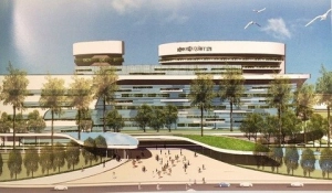  Eurowindow thi công cửa và hệ vách nhôm kính lớn cho dự án Bệnh viện Quân y 175