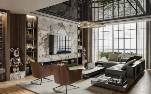  Những góc mở hiện đại, kết nối không gian xanh qua vách kính, ô cửa nhà phố The Matrix One