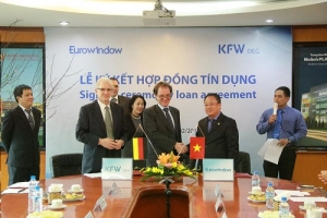  DEG tài trợ cho hoạt động Đào tạo nhân lực và Phát triển sản phẩm tiết kiệm năng lượng của Eurowindow