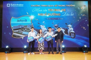  Lộ diện các chủ nhân may mắn trúng thưởng xe Honda trong CTKM “Mua cửa trúng xe - Nghỉ dưỡng đón hè”!