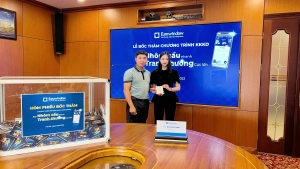  Tìm ra chủ nhân may mắn của giải thưởng Iphone 13 Promax trong chương trình “Bán nhôm cầu nhanh – Tranh thưởng cực lớn”